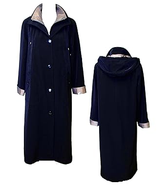 full length raincoat with hood