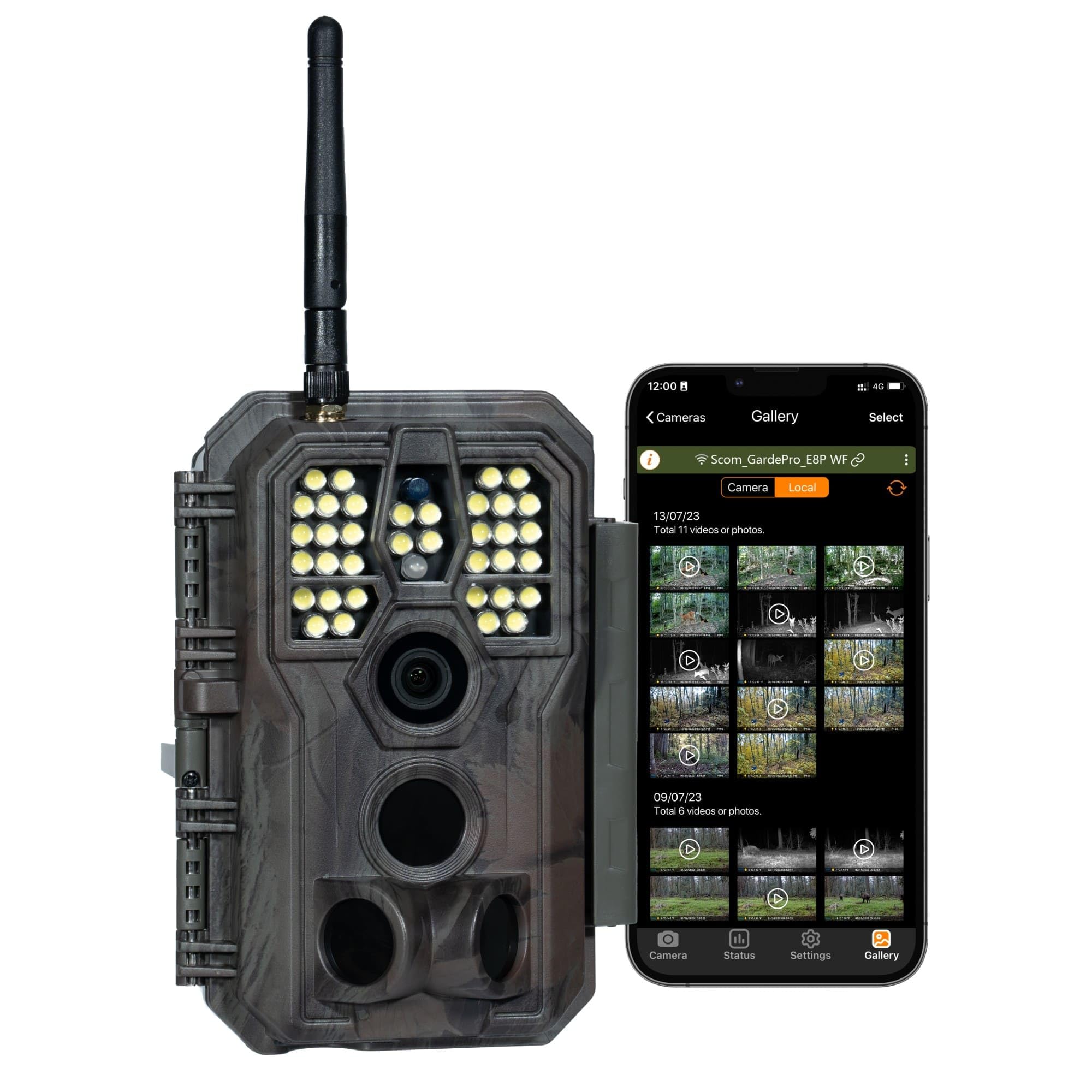 GardePro E8PWF Wi-Fi Trail Camera 48MP