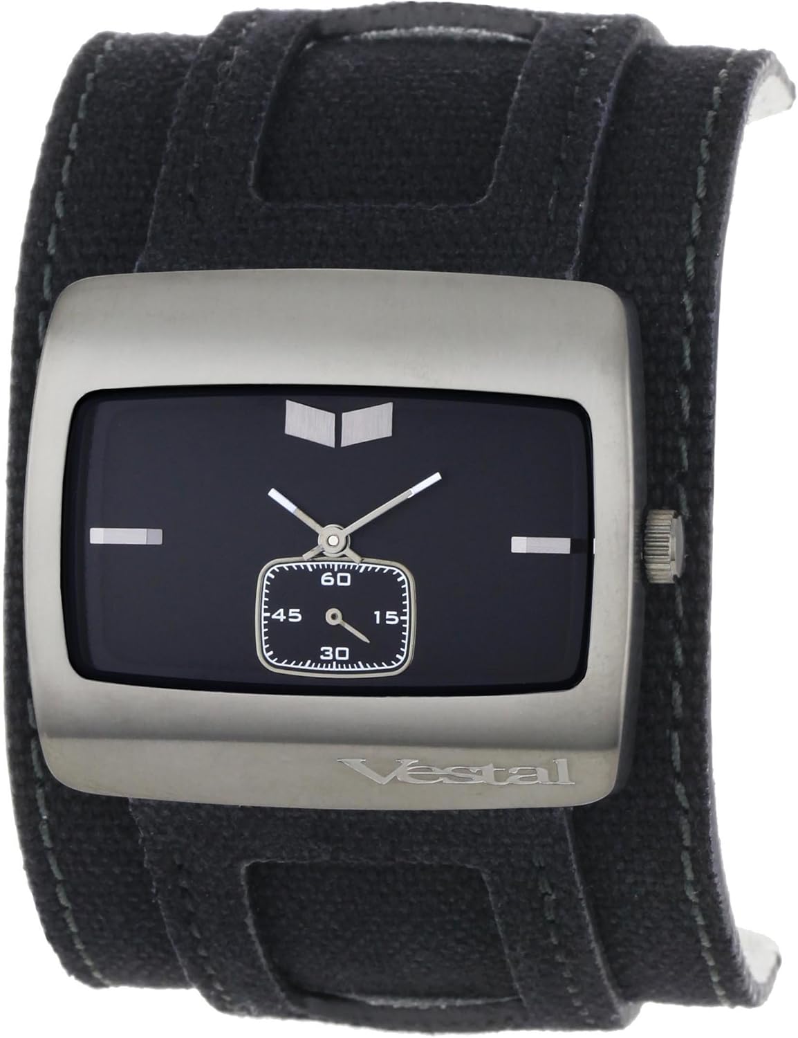 Vestal Men's SN035 Saint Black Canvas Cuff Watch Vestal Amazon.ca