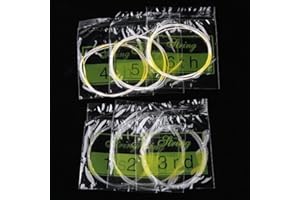 SUNSUNRISE Uhugu Set 6 Nylon Strings for Classical Classic Guitar 1m