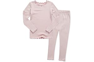 VAENAIT BABY 6M-12Y Kids Unisex Girls & Boys Soft Comfy Modal Tencel Shirring Sleepwear Pajamas 2pcs/4pcs Set