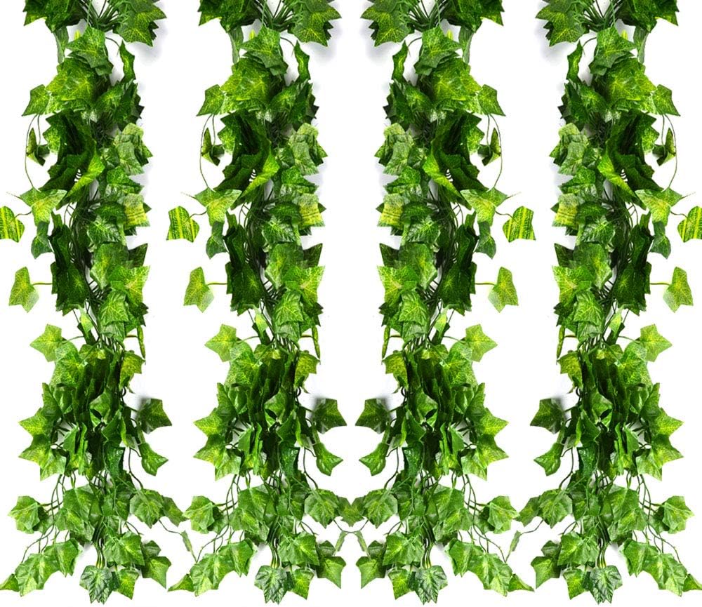 ATPWONZ 24 Pack (83 inch Each) Fake Ivy Artificial Ivy Leaves Greenery Garlands Hanging for Wedding Party Garden Wall Decoration