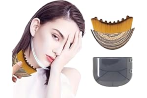 Lymphatic Contour Face Brush Lymphatic Drainage Massager for Face Chin & Jawline Sculpting Ergonomically Designed to Fit The 