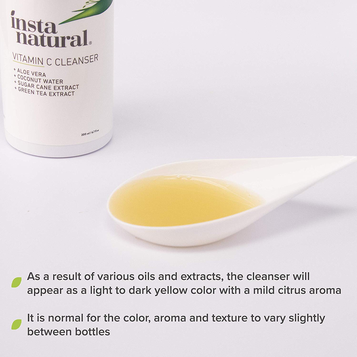 Facial Cleanser - Vitamin C Face Wash - Anti Aging, Breakout & Blemish, Wrinkle Reducing, Exfoliating Gel - Clear Pores on Oily, Dry & Sensitive Skin with Organic & Natural Ingredients - 6.7 oz: Beauty