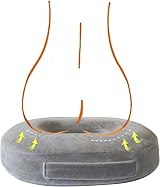 Ecosafeter Orthopedic Donut Memory Foam Cushion for Haemorrhoids Coccyx Pain view 5