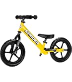 Strider 12” Sport Bike, Orange - No Pedal Balance Bicycle for Kids
