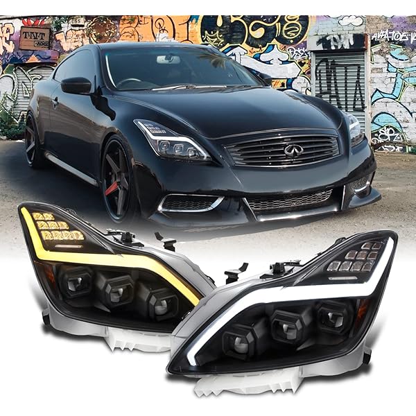 『4年保証』 IRIS SELECTIONテールライト GTR Style For 20082013 Infiniti G37 1415