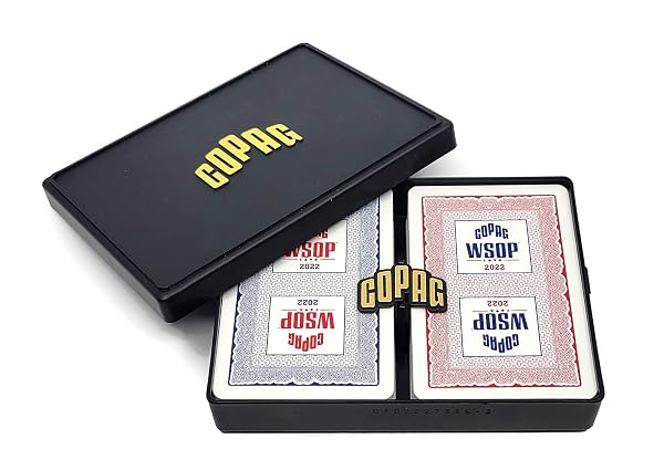 COPAG 4 CORNER Cartes À Jouer En Plastique 100% De Poker Jumbo Index
