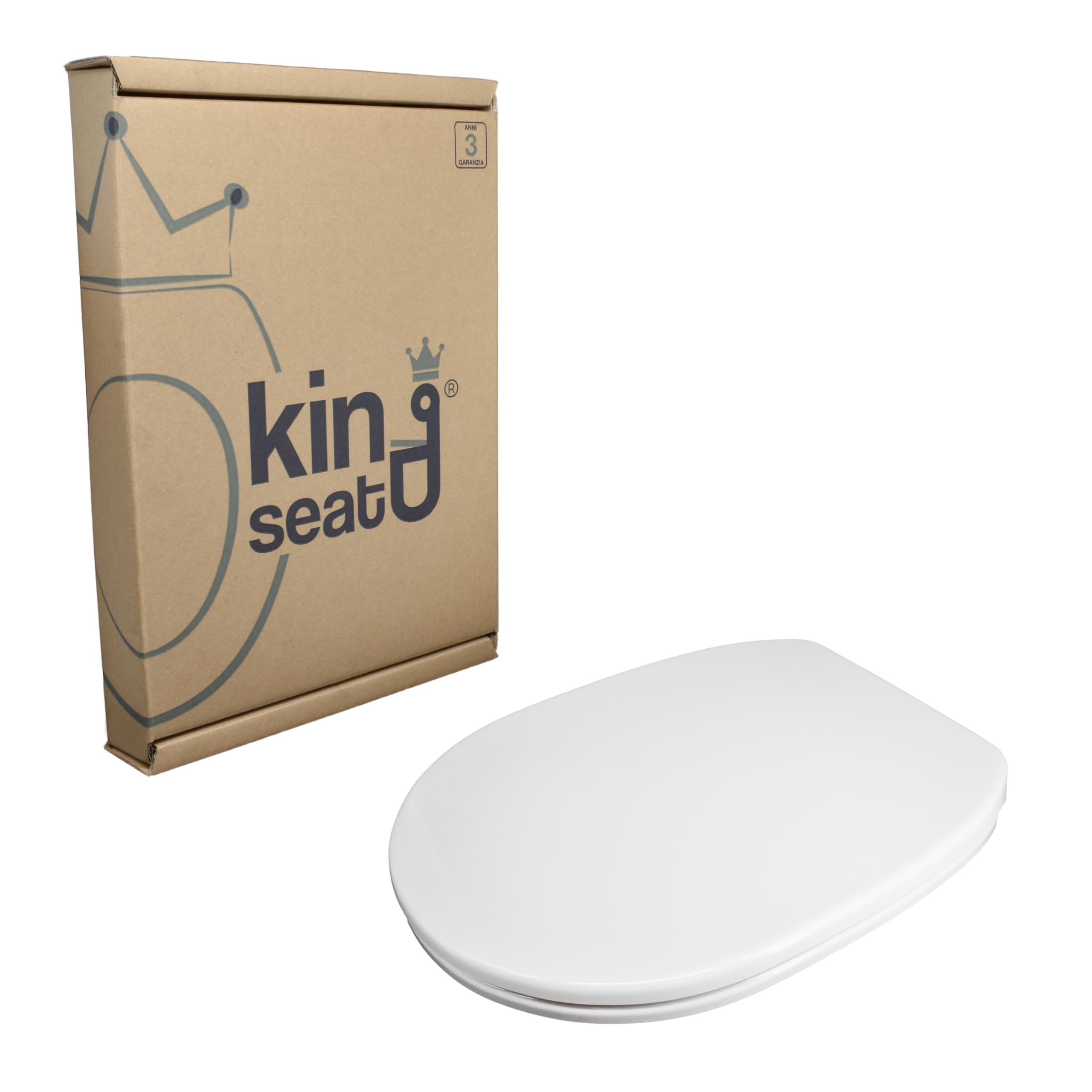 Yes sedileria Toilet Cesame Summary CS Dedicated Toilet Seat, White