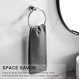 BGL Towel Ring Contemporary Stainless Steel 304 Chrome Bathroom Accessory view 2