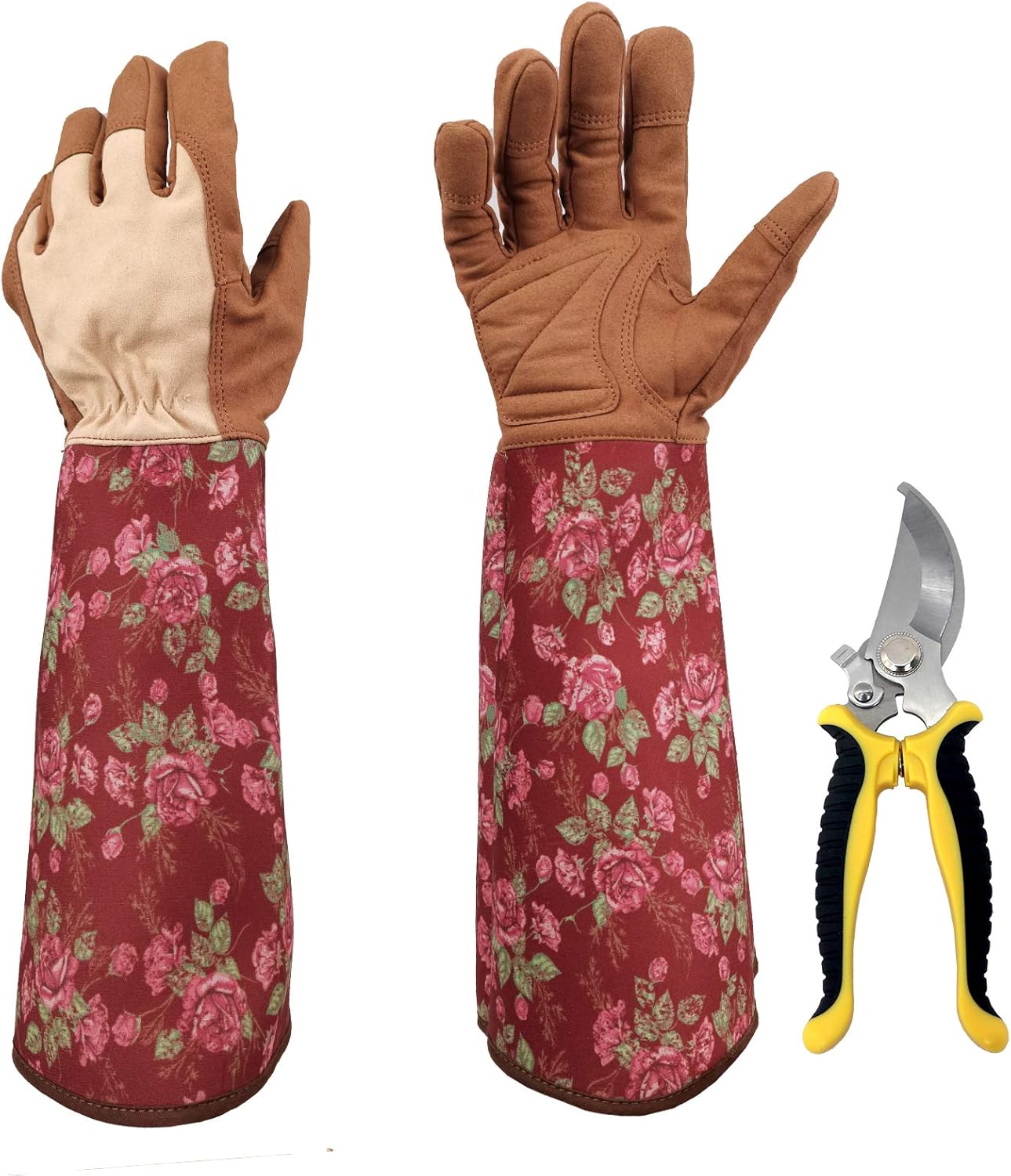 Treedeng Rose Gloves for Pruning Some Spiny Plant Women's Thorn Proof