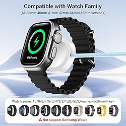 Renmou 2Pack for Apple Watch Charger,4 in 2 Multi