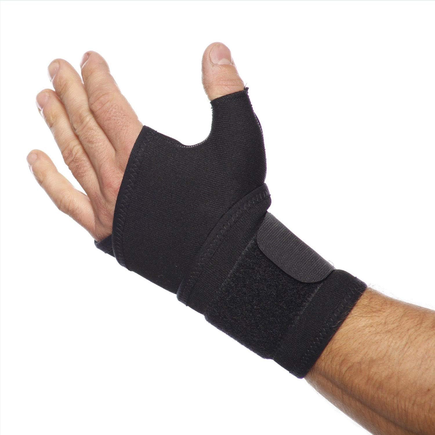 turbo Med Wrist Brace with Thumb Stabilisation for Stress, Injury in Thumb Joint + CMC Thumb, tendinitis/Arthritis