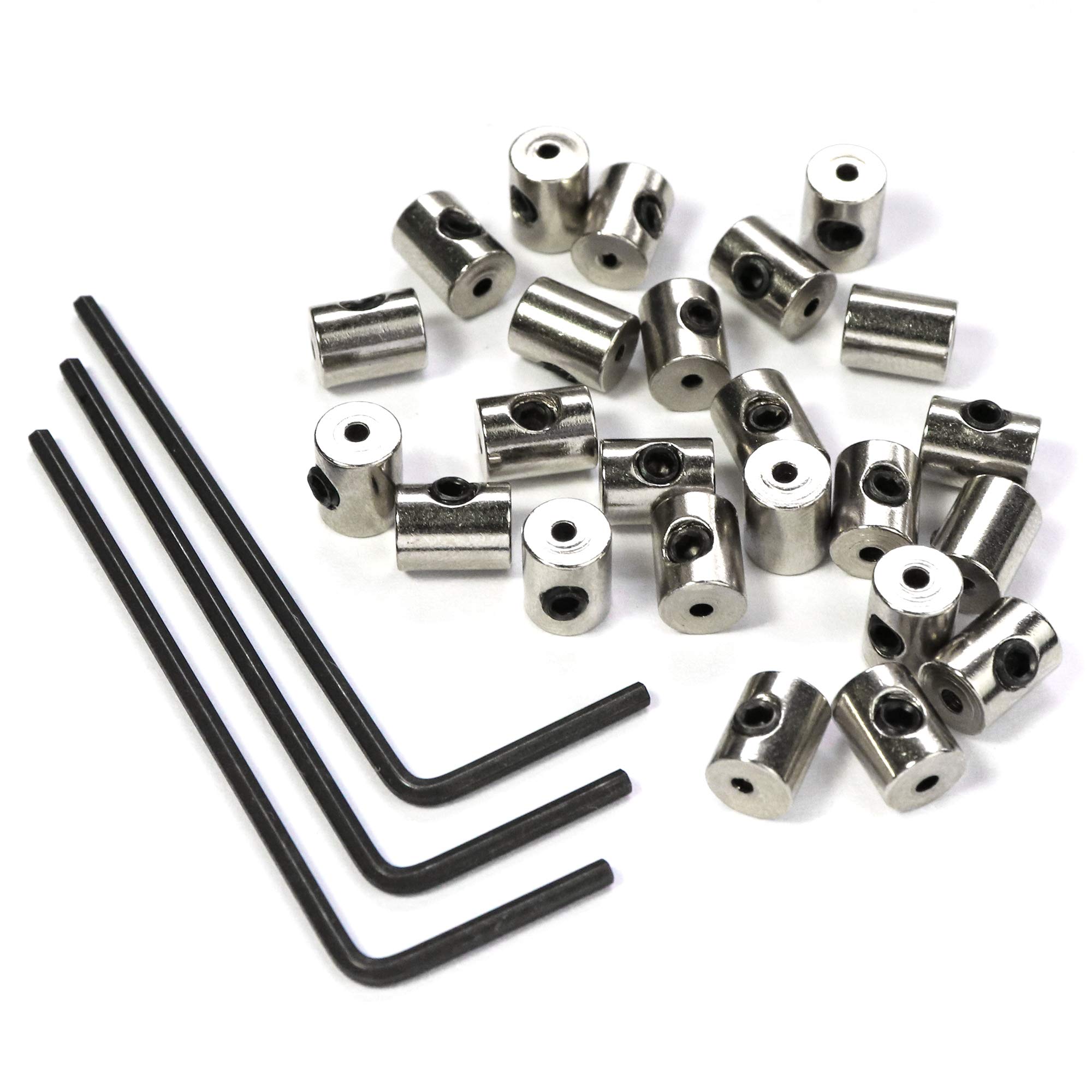 Pin Keepers Pin Locks Locking Clasp Pin Backs with Wrench (60 Pieces)