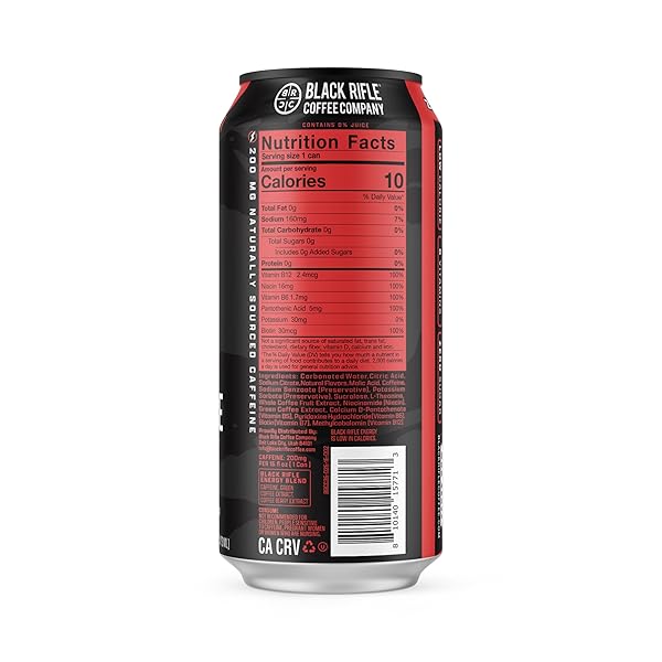 BLACK RIFLE COFFEE COMPANY FREEDOM PUNCH, 16 OZ, 12 CT