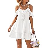 BB&KK Swimsuit Coverup for Women Bathing Suit Beach Cover ups Spaghetti Strap Dresses Swimwear Vacation Outfits