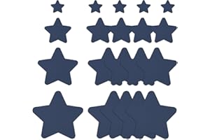 ZZXLLRO 20Pcs Down Jacket Repair Patches Waterproof Self Adhesive Pre-Cut Nylon Repair Patches Kit for Jackets Coats Clothing Tents Sleeping Bags, Star