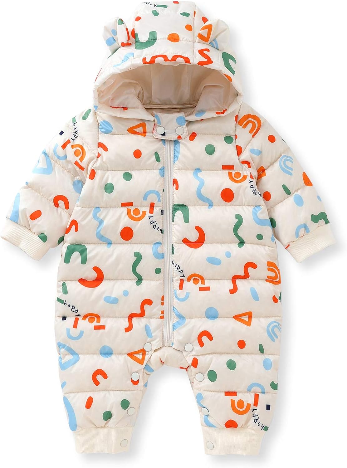 boys footless snowsuit