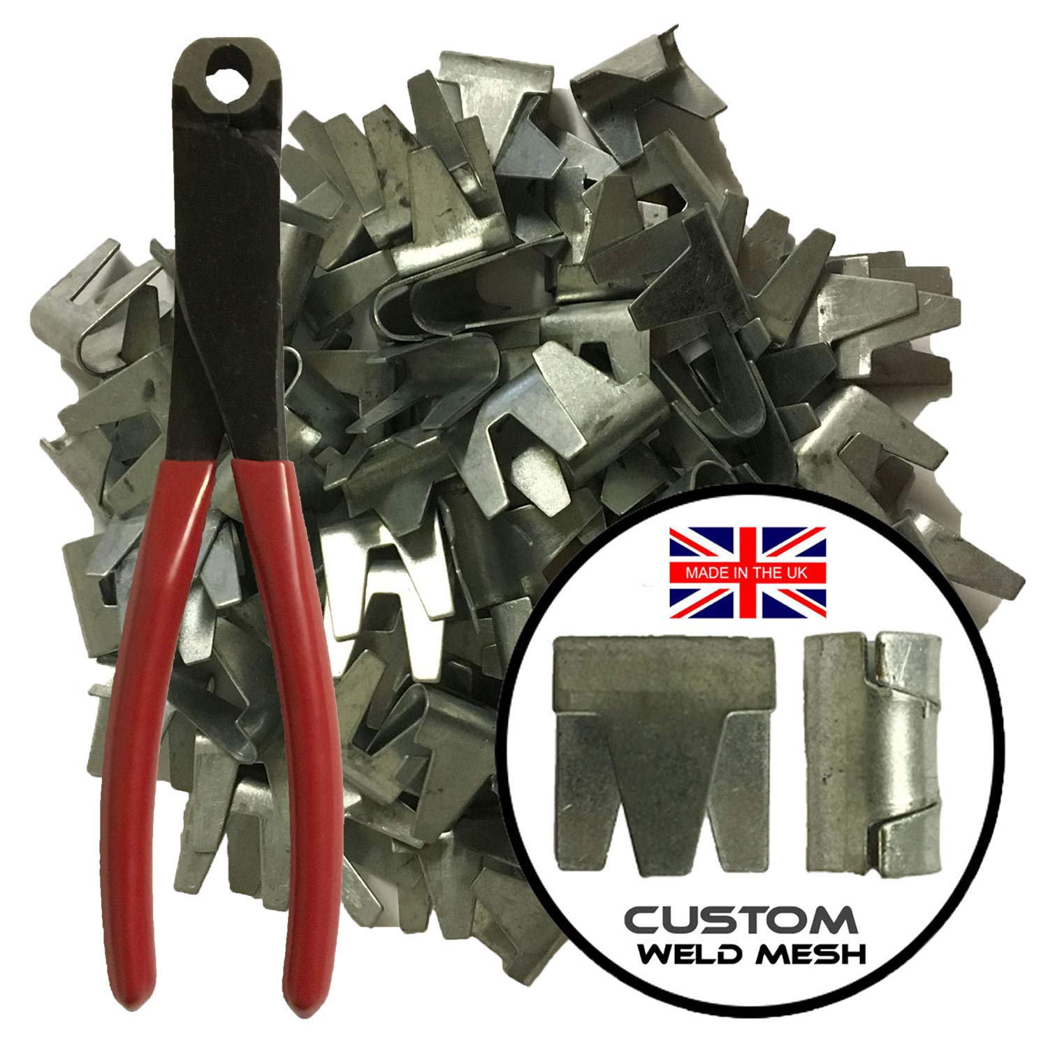 Wire mesh cage making cliptool + 100 clips fencing cage making Amazon