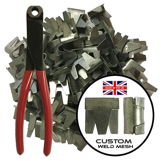 Wire mesh cage making cliptool + 100 clips fencing cage making Amazon