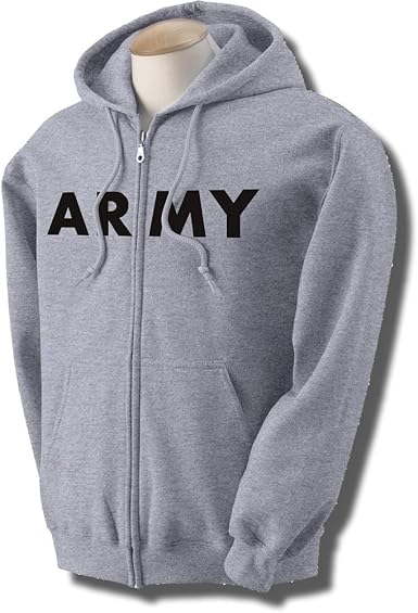 army full zip hoodie