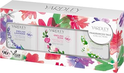 Yardley London Talc Trio 3x50g Gift Set - Lavender Rose Lily Valley