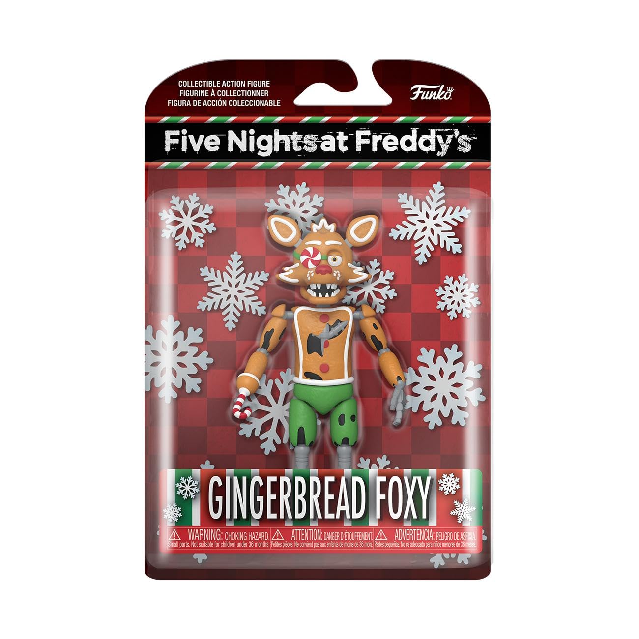 Funko Action Figure: Five Nights At Freddy's (FNAF) - Holiday Foxy - Collectable Toy - Gift Idea - Official Merchandise - for Boys, Girls, Kids & Adults