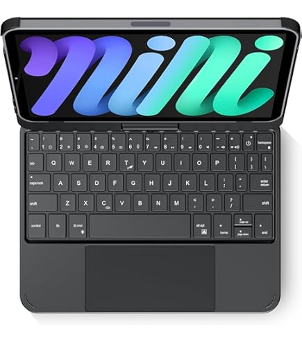 Amazon.com: QYiiD Magic Keyboard Case for iPad mini 7 (A17 Pro