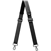 orbitkey Crossbody Bag Strap - Black | Adjustable Strap Length | Durable Hardware | Comfortable Everyday Carry | Compatible with Orbitkey Bags