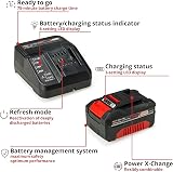 Einhell 18V 4Ah Lithium-Ion Battery Starter Kit Power X-Change Charger Set view 3