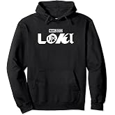 Marvel Loki White Logo Pullover Hoodie