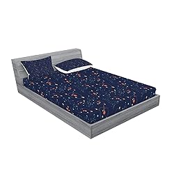 Ambesonne Astrology Fitted Sheet & Pillow Sham