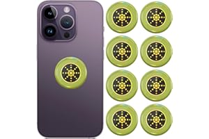 NAKIDO 8-Pack EMF Stickers Blocker Neutralize Shield Protection from Cell Phones cased Electronic Devices Tablets, Laptops, TVs, Wi-Fi Routers & More – A Practical Gift for Tech Lovers
