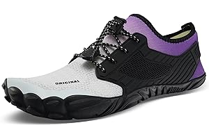 MAYZERO Water Shoes Men Women Quick Drying Swim Surf Beach Pool Shoes Wide Toe Barefoot Aqua Shoes Summer Outdoor Sports Shoe