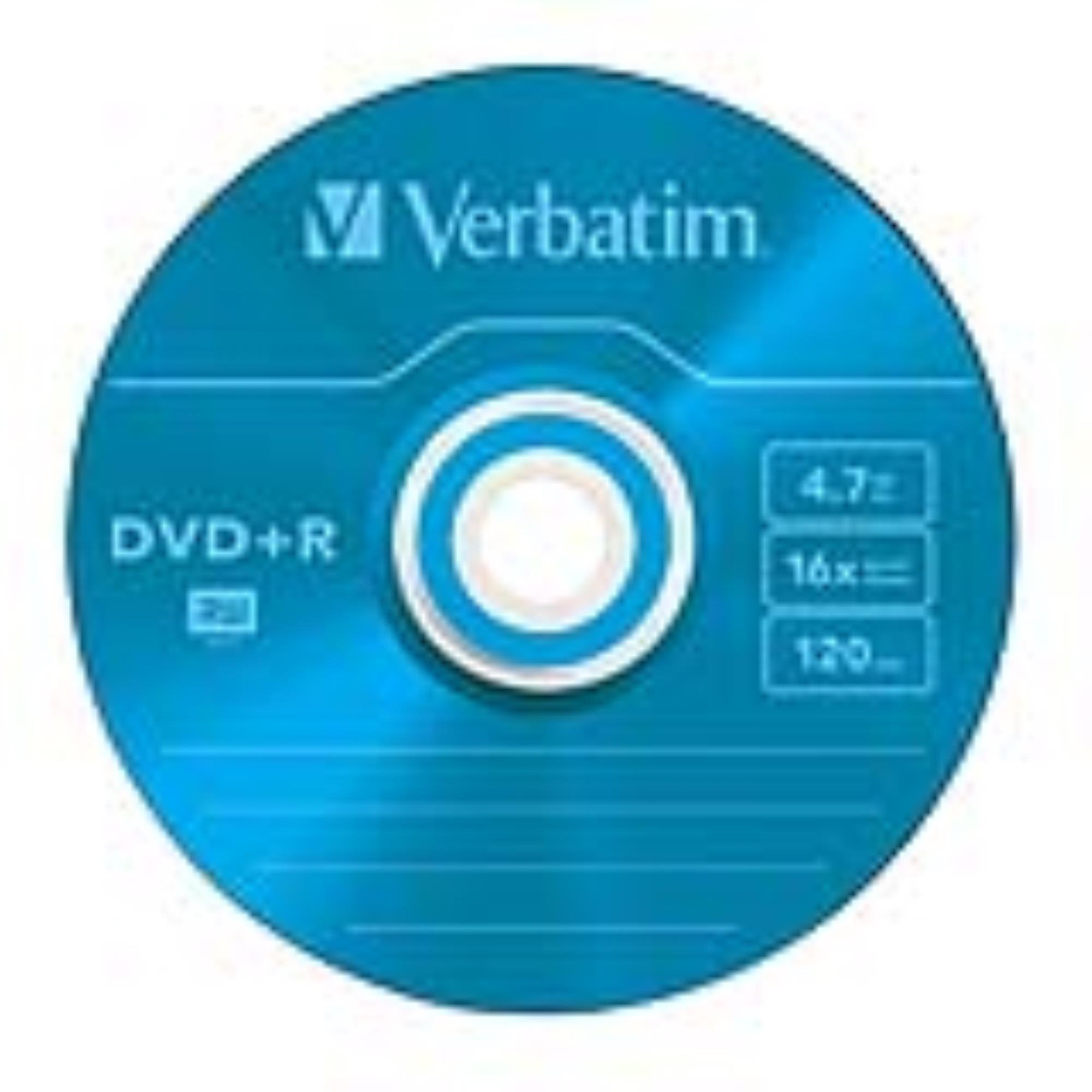 Verbatim DVD+R Colour - blank DVDs (DVD+R, slimcase)