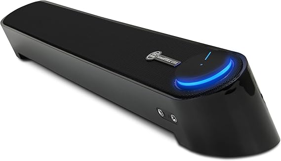 gogroove usb computer speaker mini sound bar