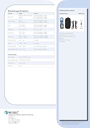 Metrel MD 9272 Leakage Clamp TRMS Meter with Power