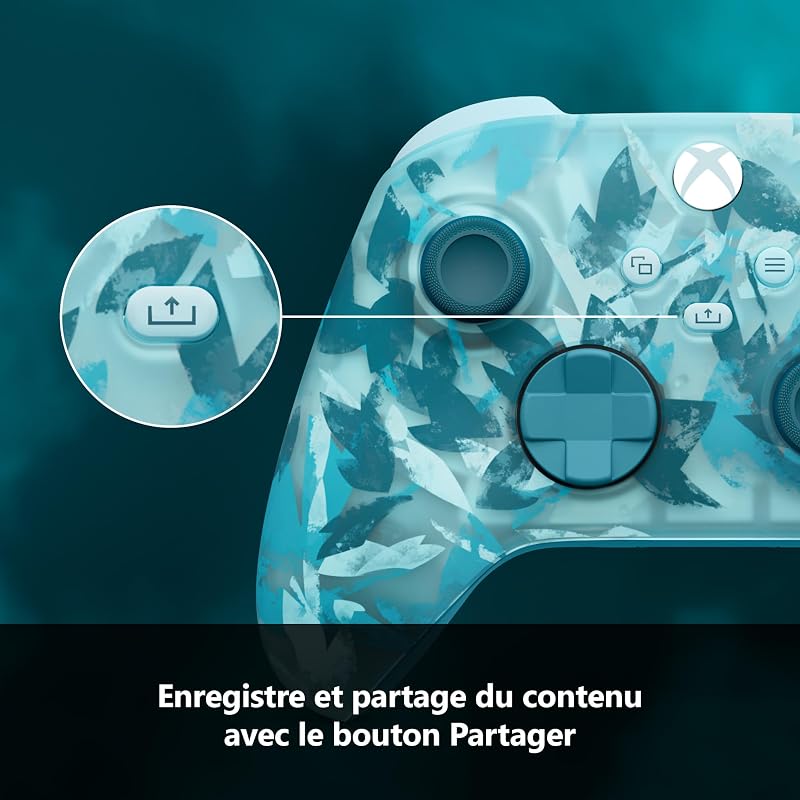 Manette sans fil Édition spéciale Ice Breaker Series X|S, One, PC et appareils compatibles avec le cloud