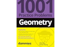 Geometry: 1001 Practice Problems For Dummies (+ Free Online Practice)