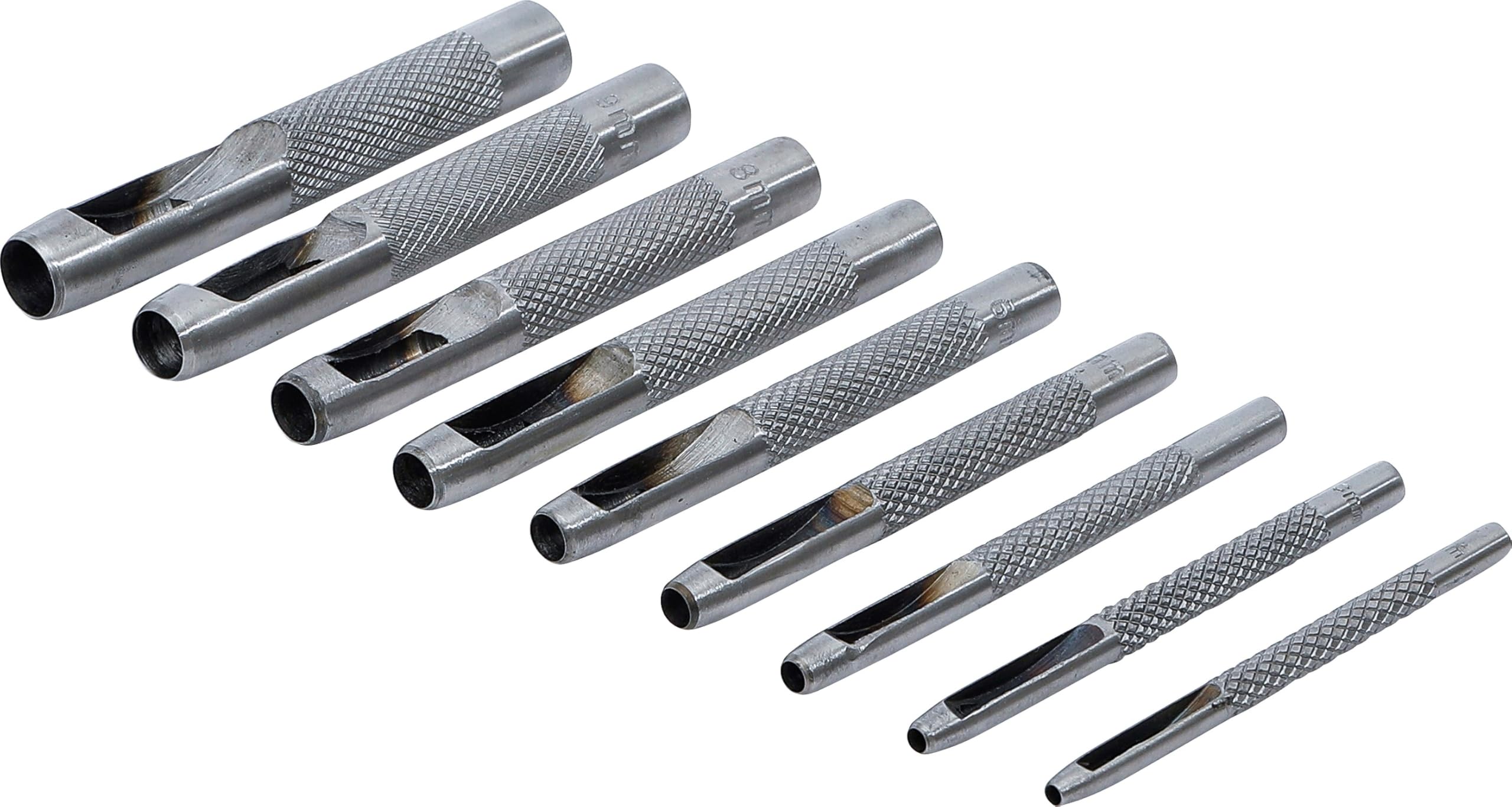 BGS Diy 50619 | Hollow Punch Set | 2.5 - 10 mm | 9 pcs.
