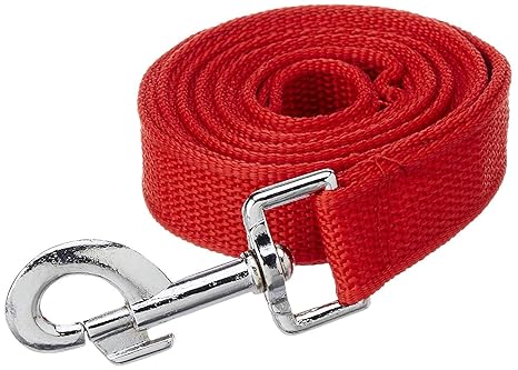 Sollar's Dog Leash Strap Lead, Red, Large