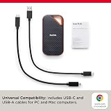 SanDisk Extreme PRO Portable SSD 1TB NVMe 2000MB/s Read Water Dust Resistant view 4