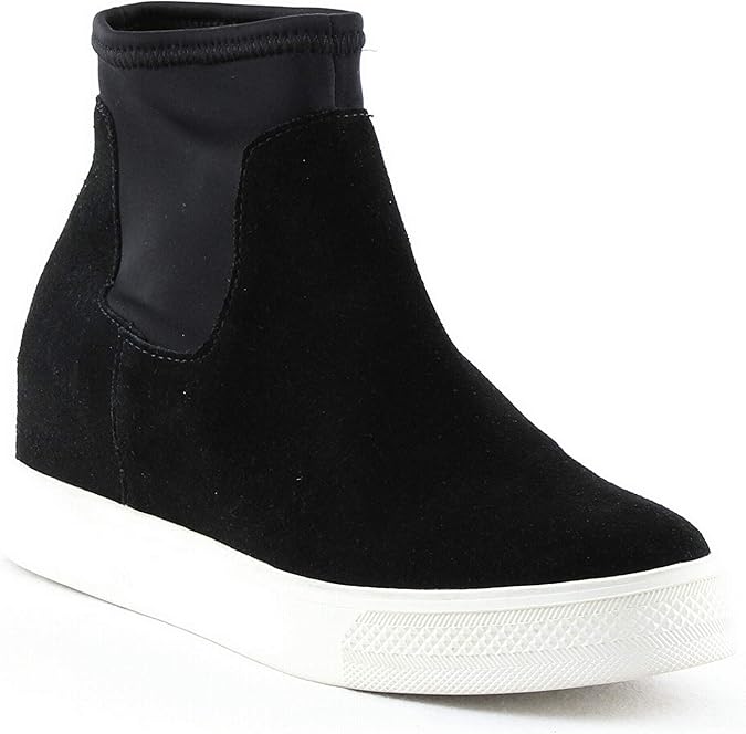 laceless platform trainers