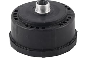 FLEXMAN Air Compressor Silencer Filter, 3/4 25mm Thread Air Compressor Noise Reducer Silencer, Air Compressor Intake Filter Sound Muffler, Air Pump Silencer for Screw Compressor, Piston Compressor