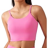 Lemedy Women Padded Sports Bra Molded Cup Fitness Workout Running Shirts Yoga Tank Top
