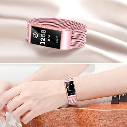 Metal Bands Fitbit Charge Bracelet Strap Meikeio Stainless Steel