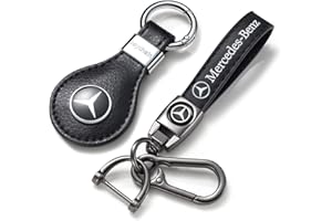 ACHARD Auto Keychain, 2PCS Leather Keyring replacement for Car, SUV, Auto, Unisex Key chain for Car Accessories