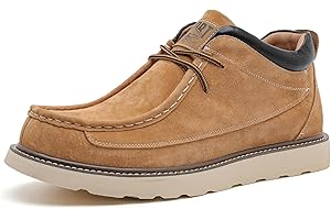 JASONSTAR New Men's Chukka boots and Derby Boots, Fashionable and Versatile Men's Casual Boots-botines para hombre