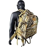 BEAUTI4U Hunting Backpack Outdoor Gear Hunting Pack, Extra Large Backpack with Waterproof Rain, Military Tactical Hiking Expandable Backpack