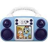 Bluey Toy Music Player, Toddler Toy with Built-in Music and Lights (Bluey)